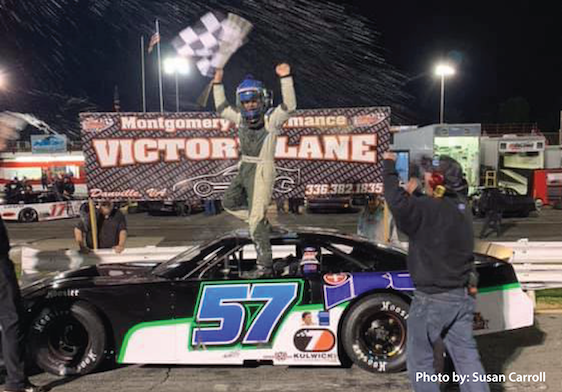 Carroll Completes Victory Ride at Ace Speedway