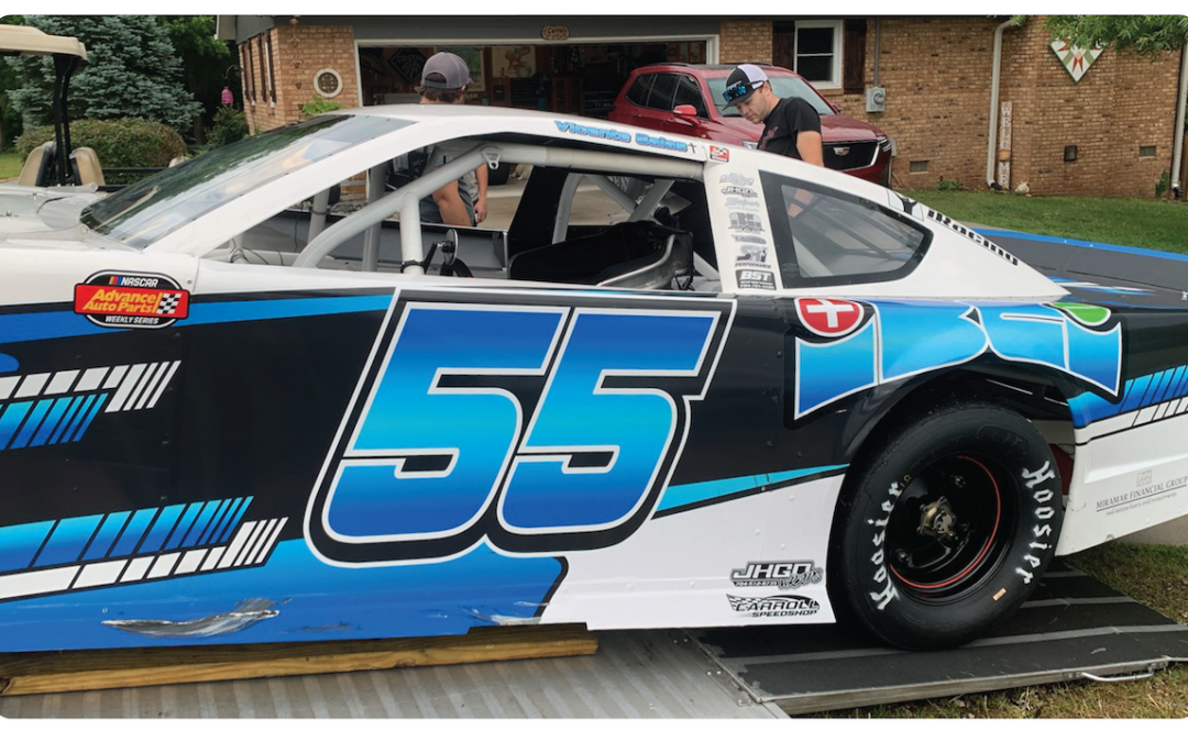 VINCENTE SALAS WILL BE DRIVING THE IBCI CHEVROLET SATURDAY