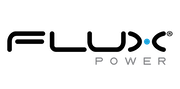 Flux Power Logo linking to Their Website